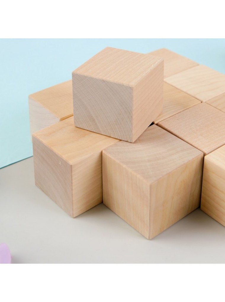 Кубики неокрашенные Пелси и660