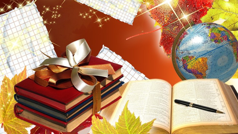 Красивый школьный фон