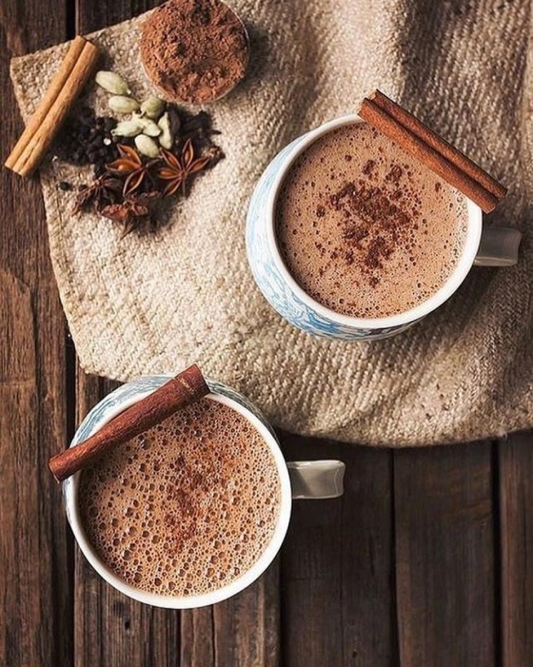 Эстетика коричневого цвета кофе