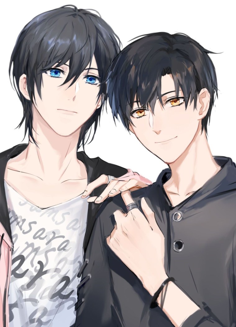 Аниме Близнецы мальчики