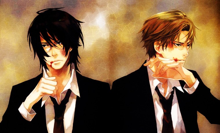 Аниме два парня