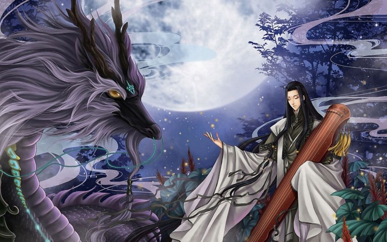 Фэнтези парни драконы