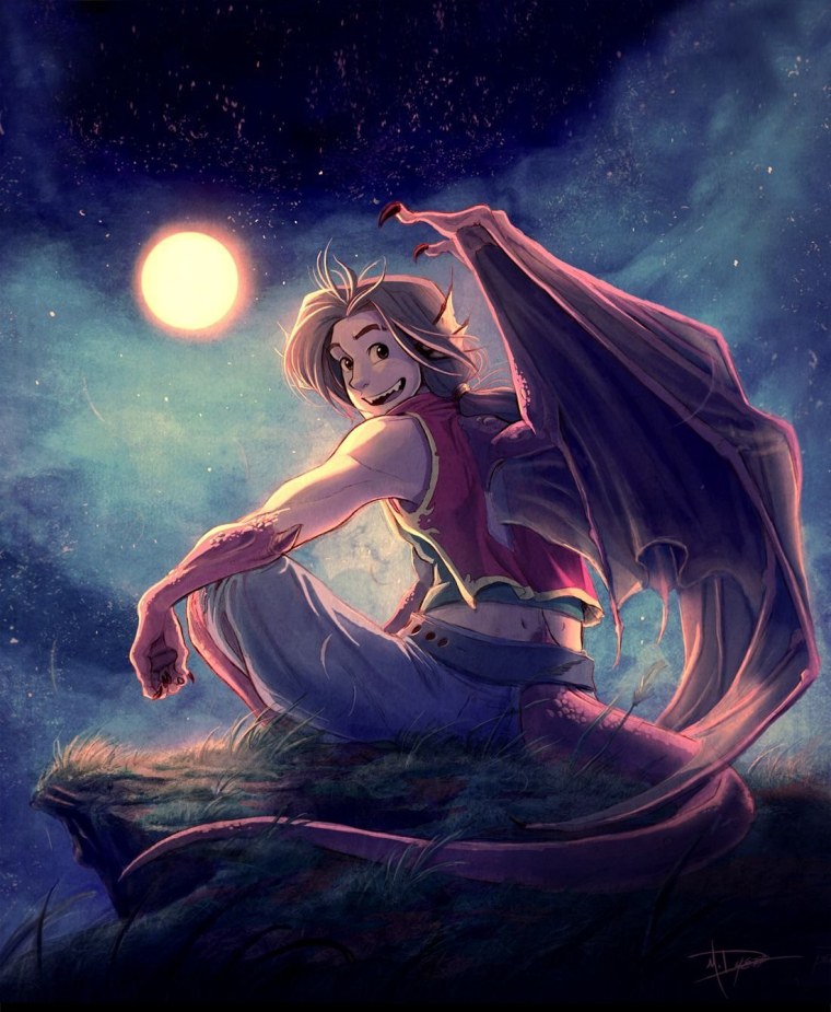 Дракон в человеческом облике