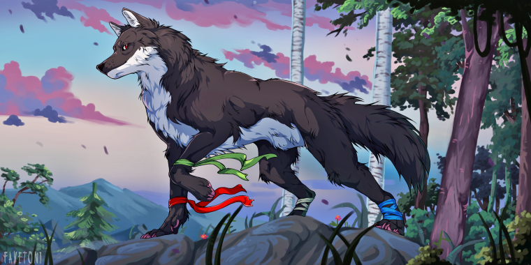 Волки аниме