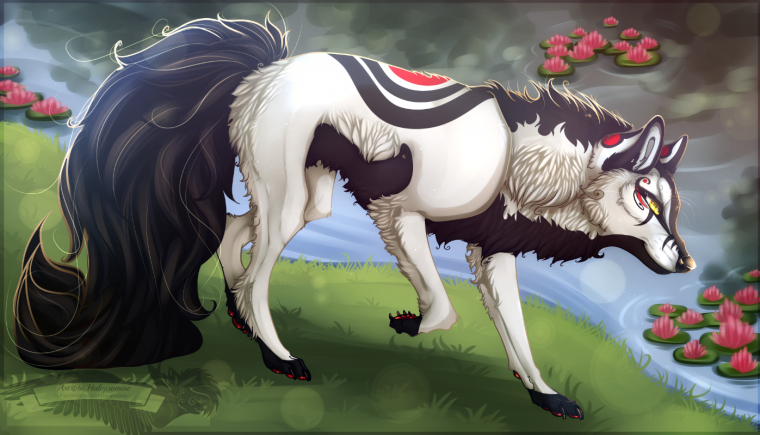 Фурри волк ферал