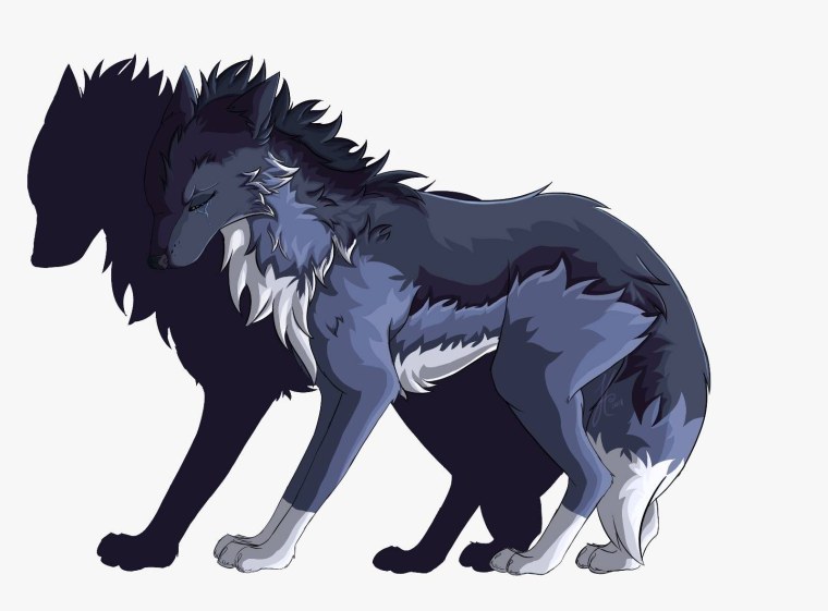 Фенрир волк аниме