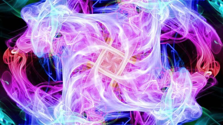 Разноцветный дым фон