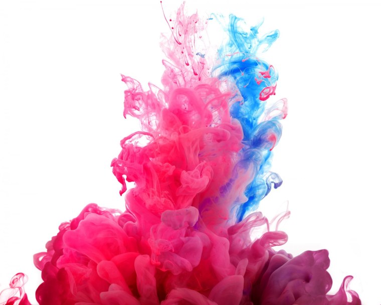 Голубые разводы