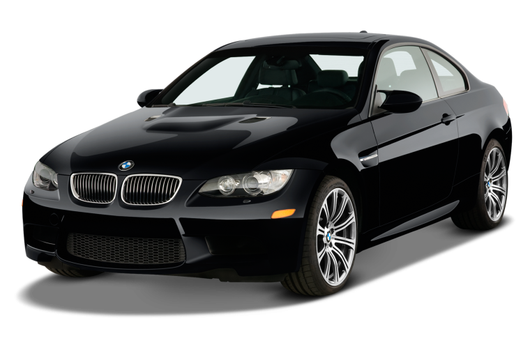 BMW e92 на белом фоне