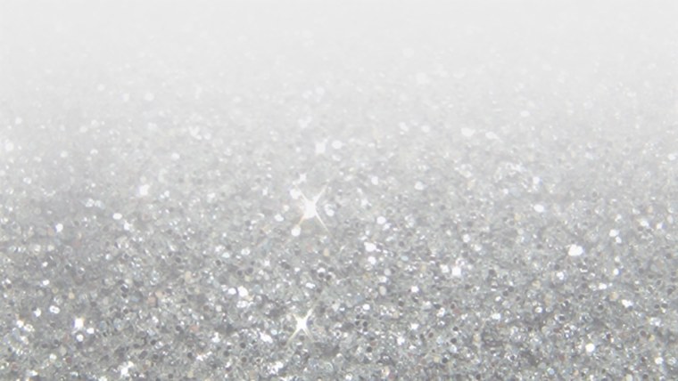 Белые блестки