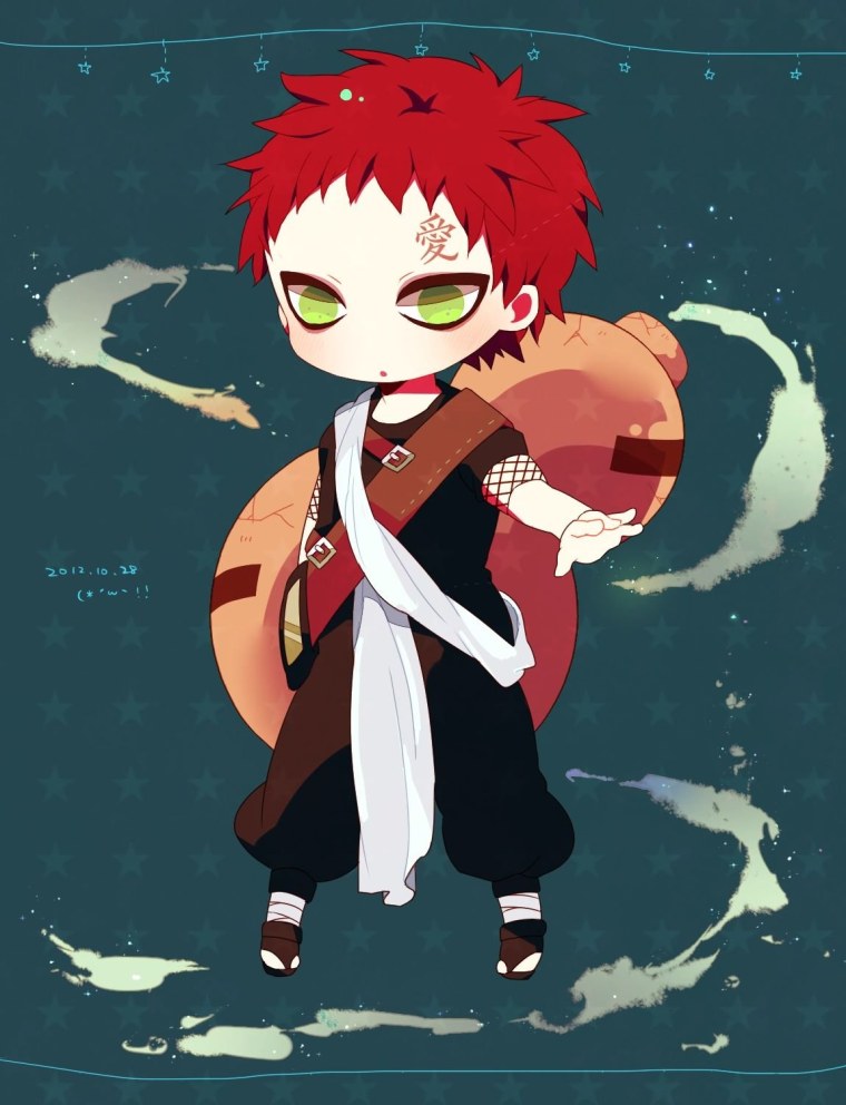 Гаара Наруто маленький из аниме