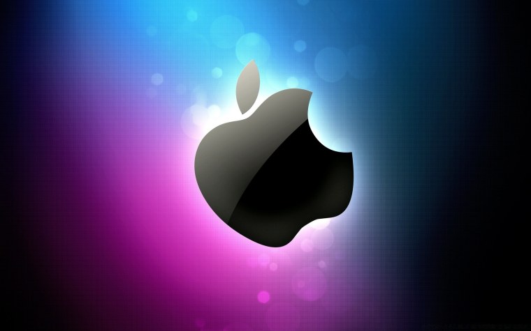 Радужное яблоко Apple