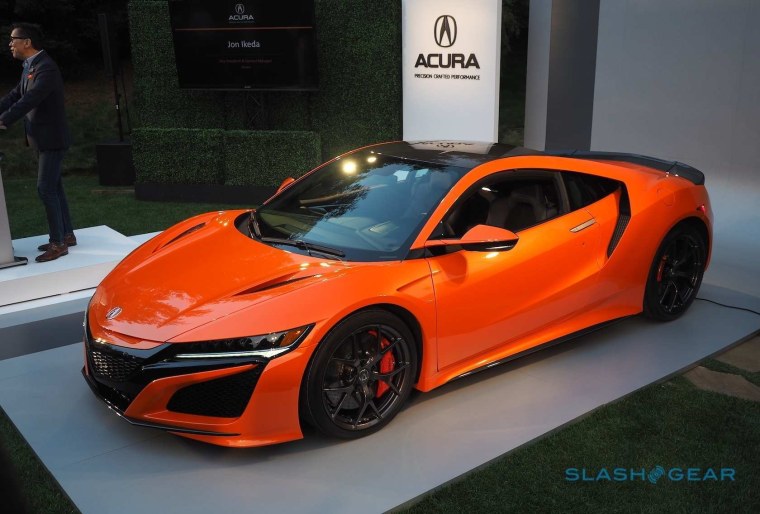 Acura NSX Orange