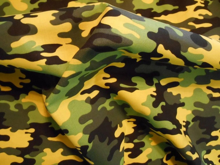 Ткань Black Camo Urban