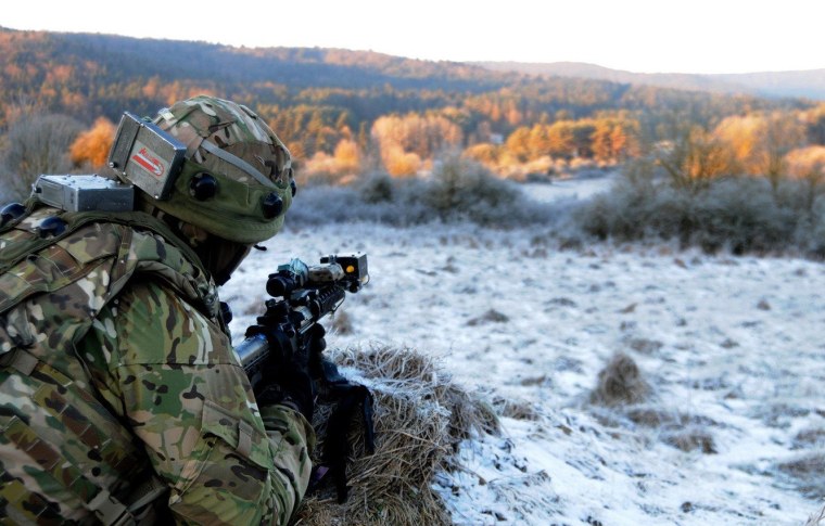 Танк Абрамс выстрел