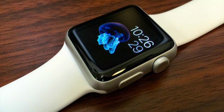 Новогодние обои для часов Apple