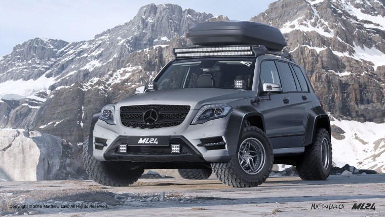Mercedes Benz GLK Offroad