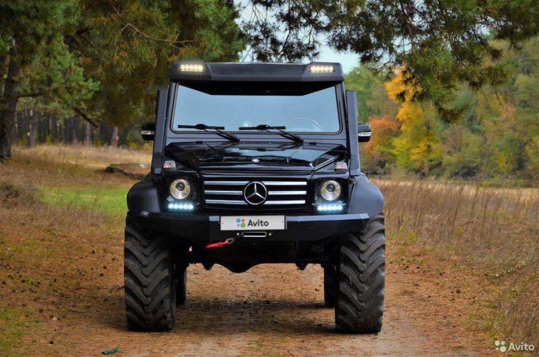 Mercedes g-class оффроуд