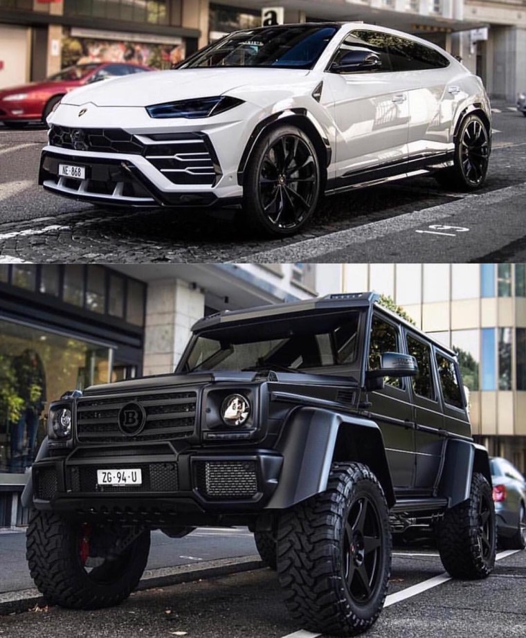 Дорогой внедорожник Мерседес