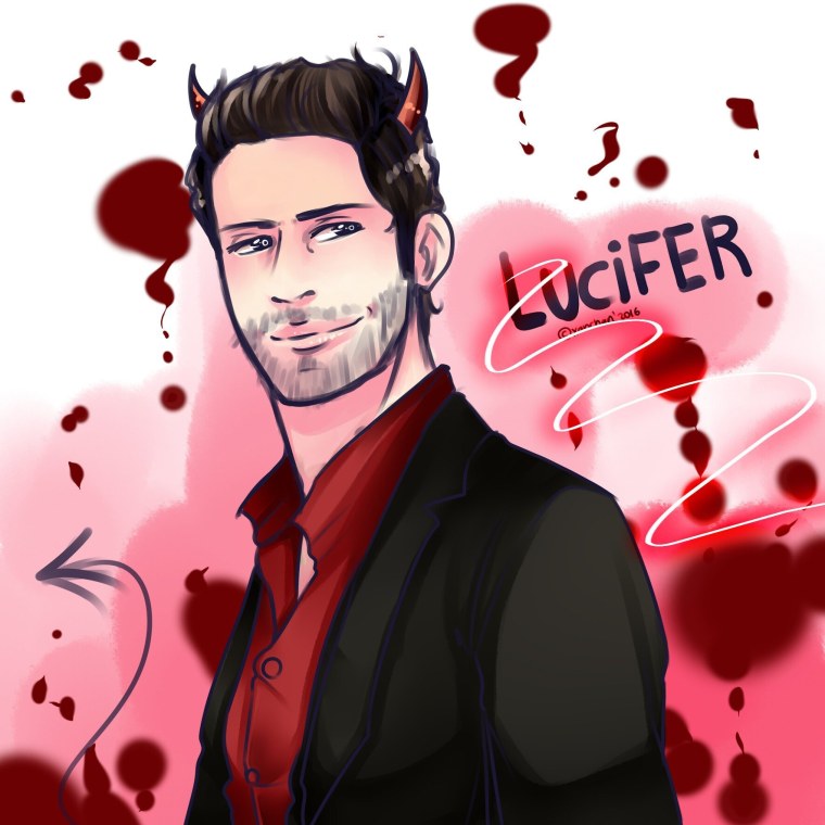 Том Эллис Люцифер арт