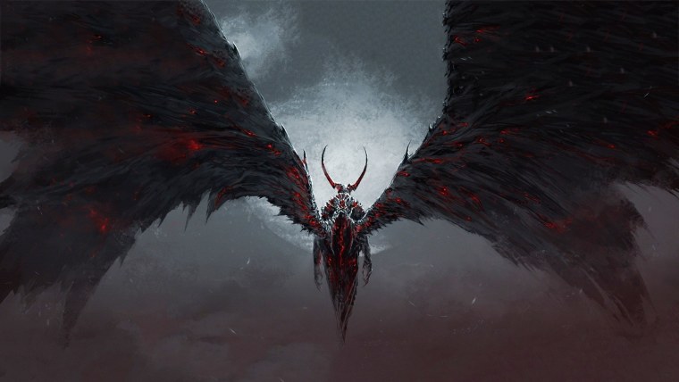 Зороастрийский демон тьмы даэва