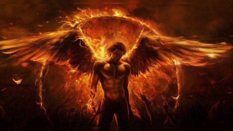 Люцифер Морнингстар с крыльями