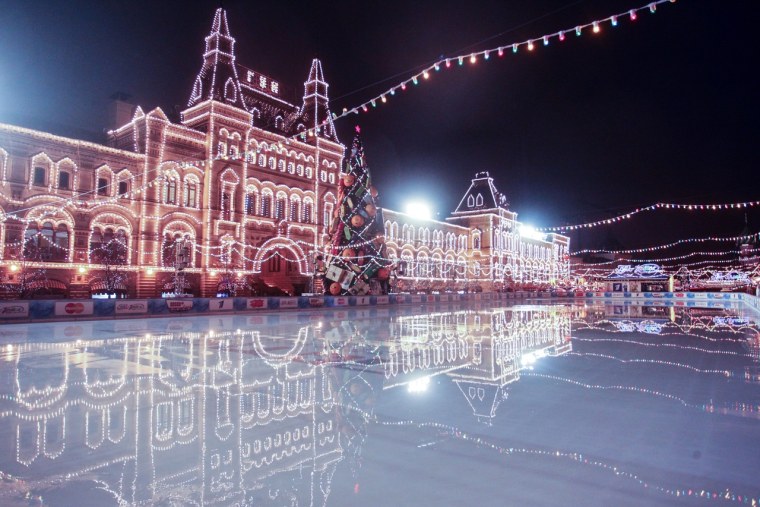 Зимняя сказка в городе