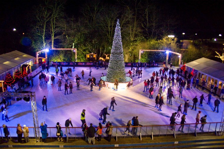 Парк Толстого Химки каток