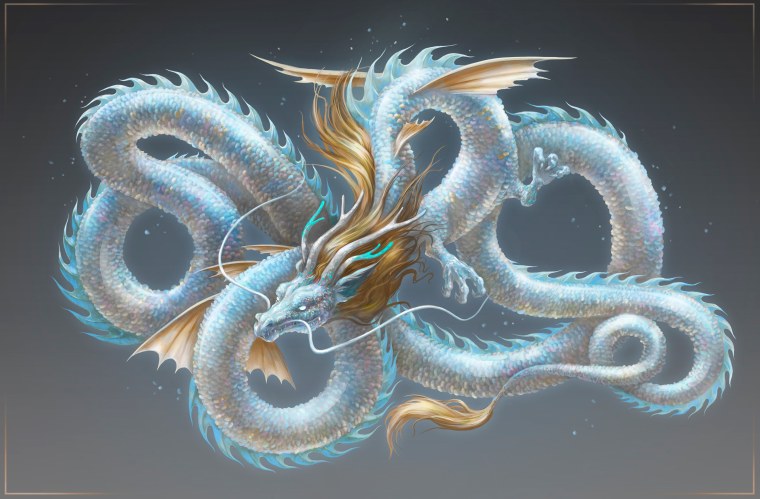 Дракон альбинос виверна