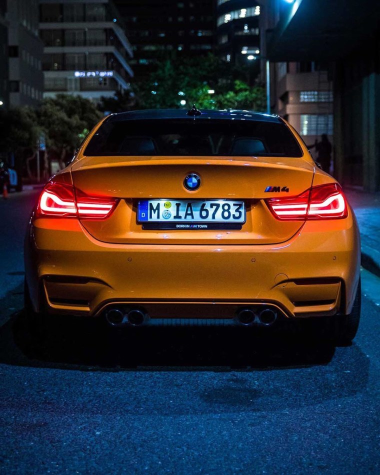 BMW m4 Рестайлинг