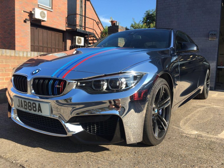 BMW m4 бирюзовая