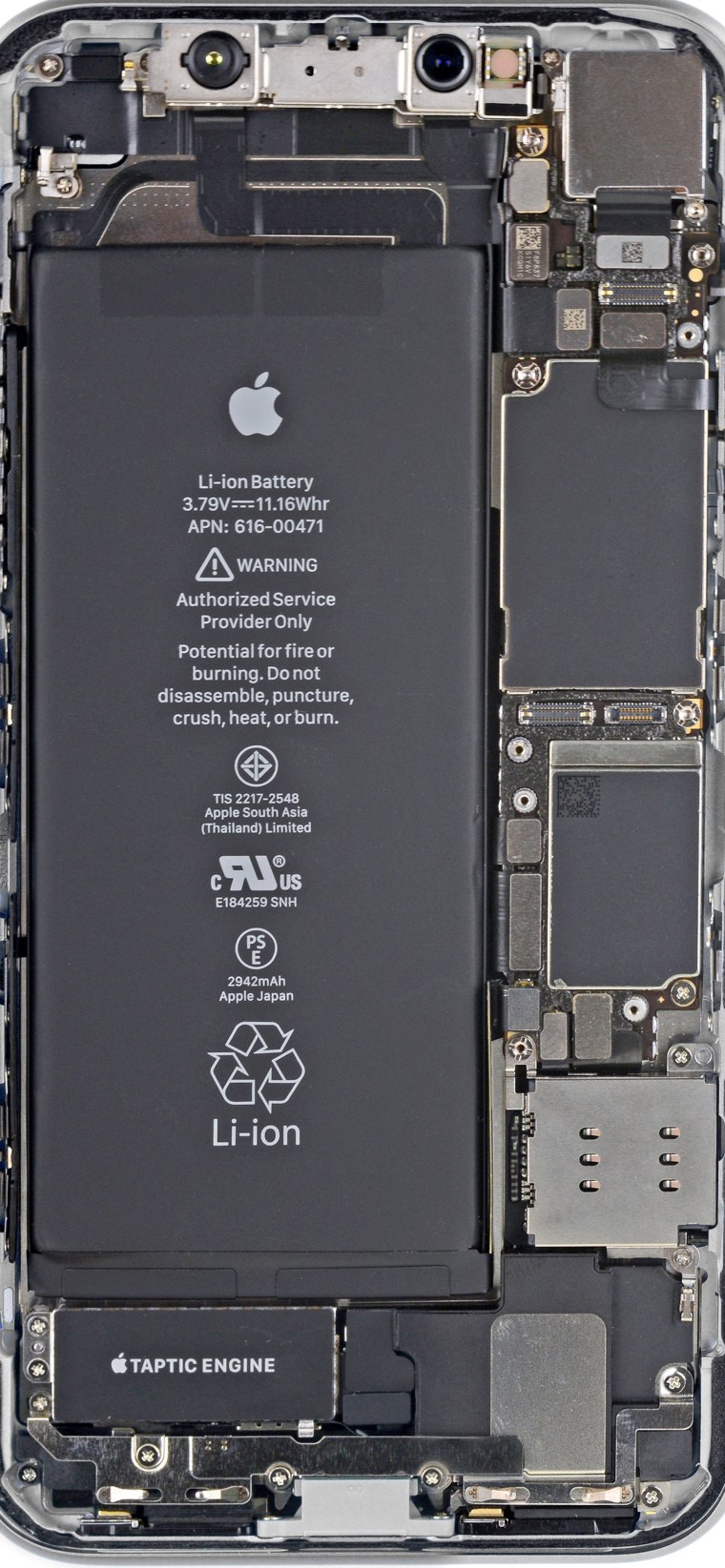 Iphone XS Max внутренности