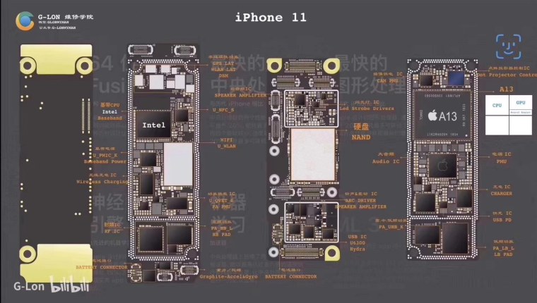 Материнская плата iphone 11
