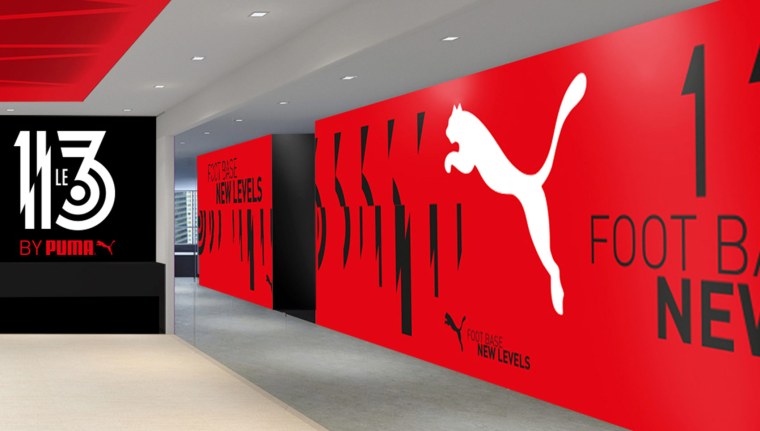 Пума баннер