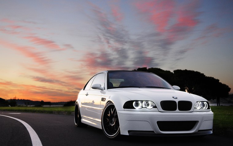 BMW White Bumer