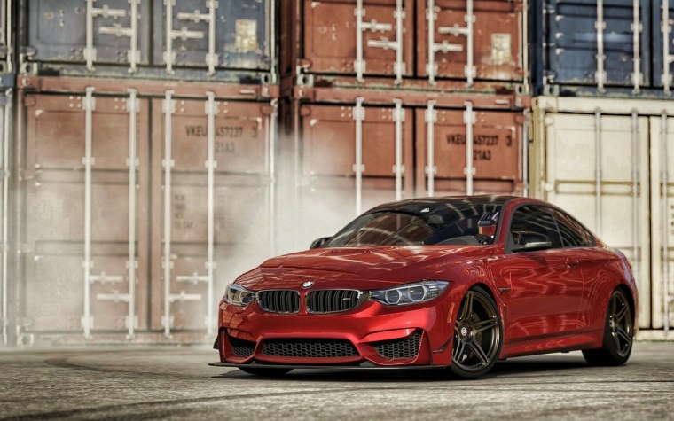 BMW m4 Red