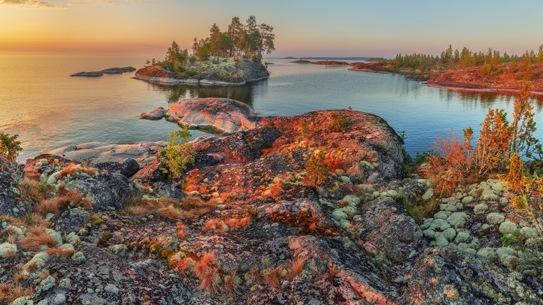 Карелия шхеры Ладожского озера