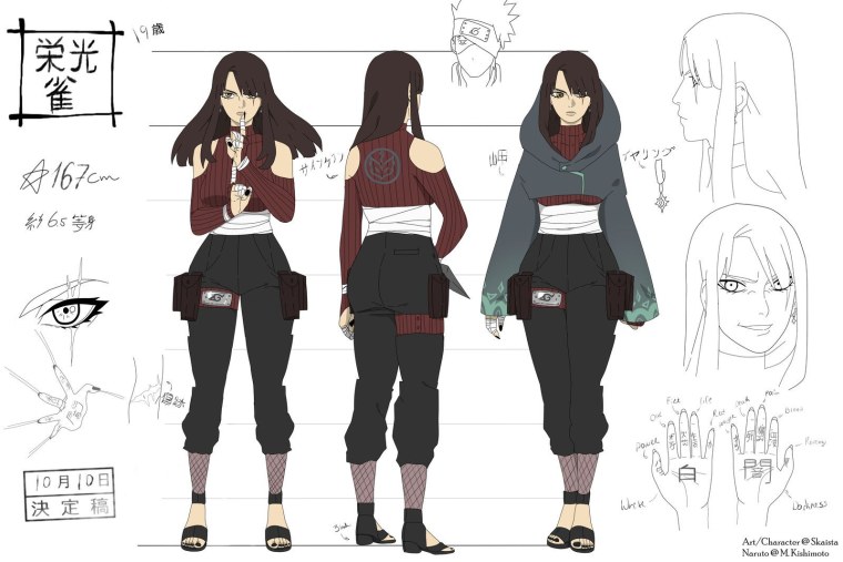 Наруто в разной одежде