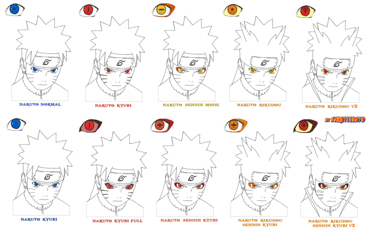 Наброски Масаси Кисимото Акацуки