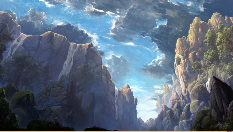 Сказочные горы