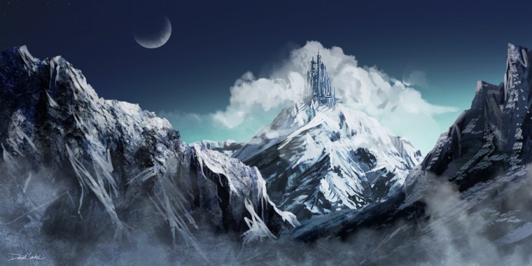 Горная местность арт