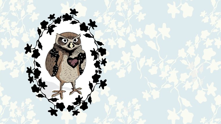 Сова рисунок