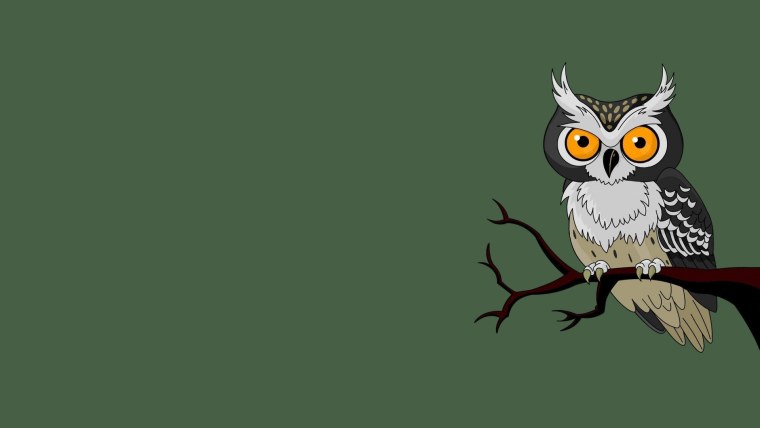 Сова мультяшная