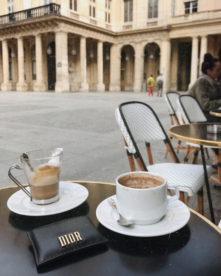 Утро город кофе