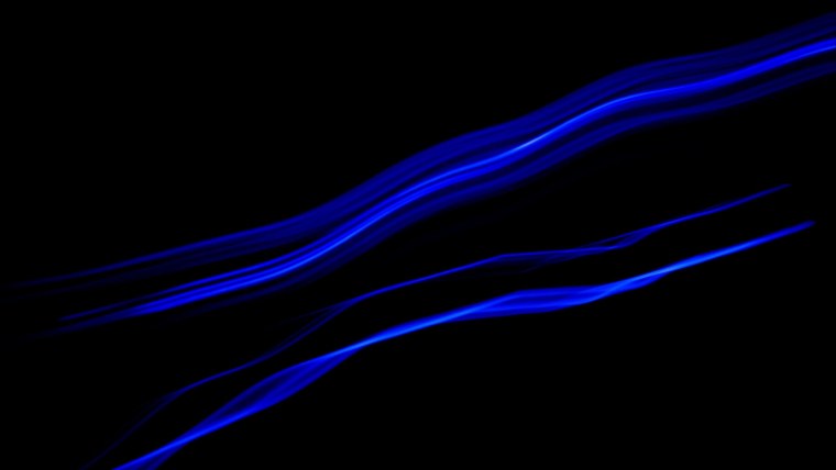 Неоновые линии на черном фоне