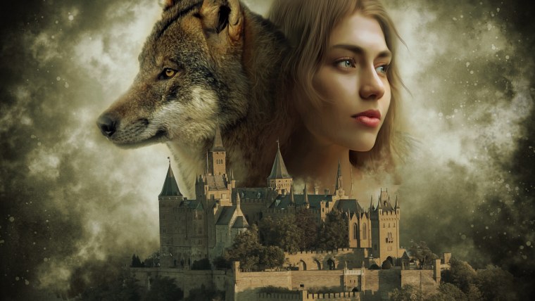 Девушка и волк фэнтези