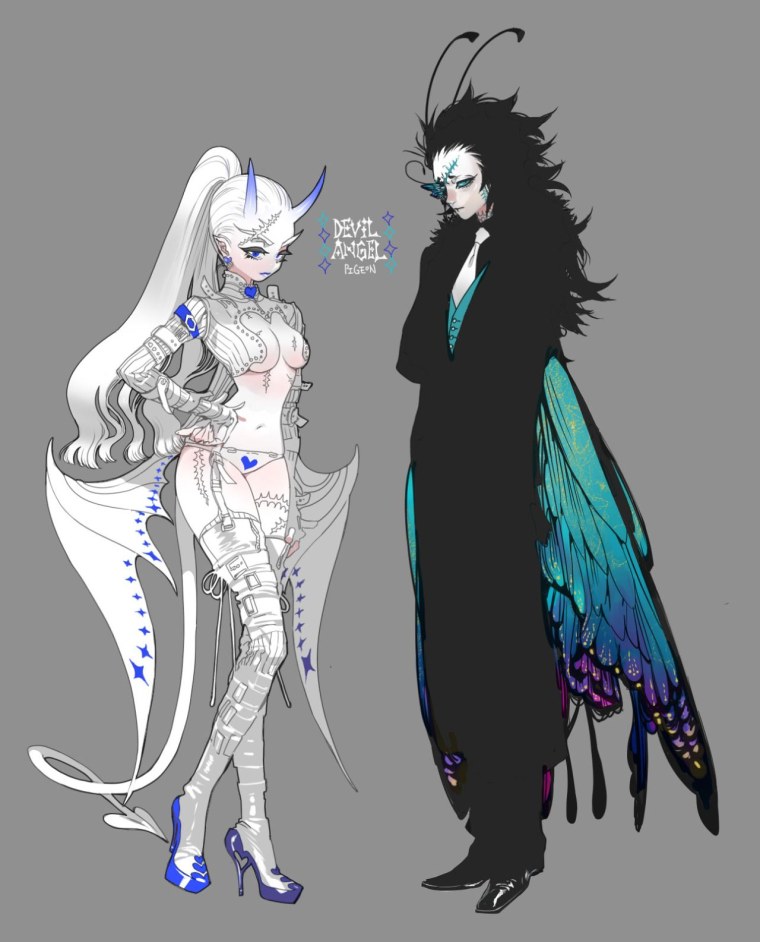 Адопты демоны референсы