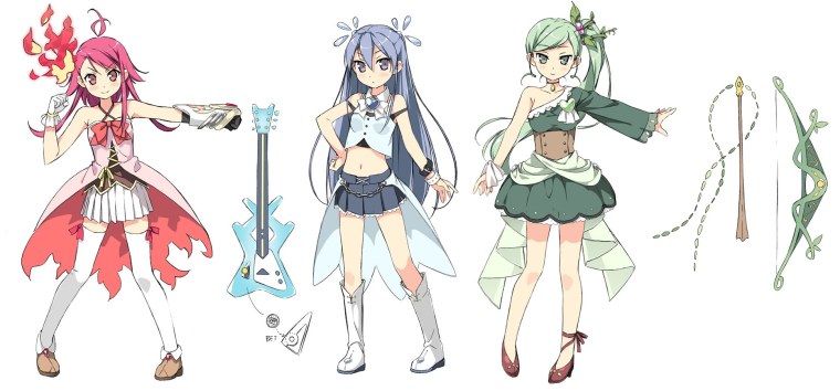 Образы аниме персонажей