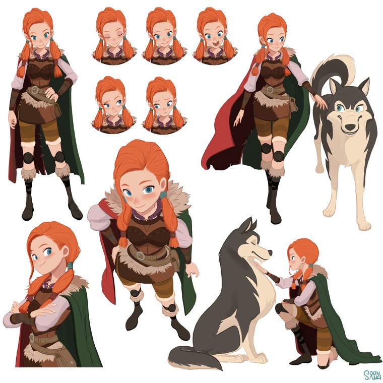 Hong soonsang мультфильм