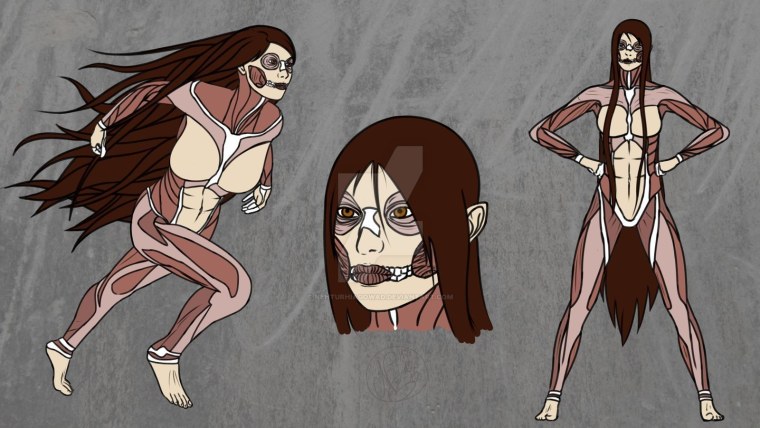 Атака титанов Титаны неканон